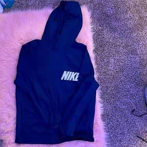 Navy blue Nike hoodie